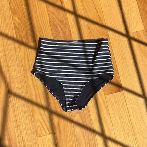 High waisted bikini bottoms